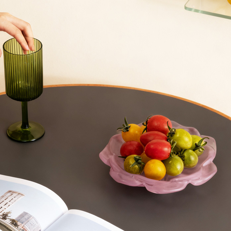 Wachsausschmelzverfahren Glas-Wohndekor-Kristallglasvase „Rosenvase“