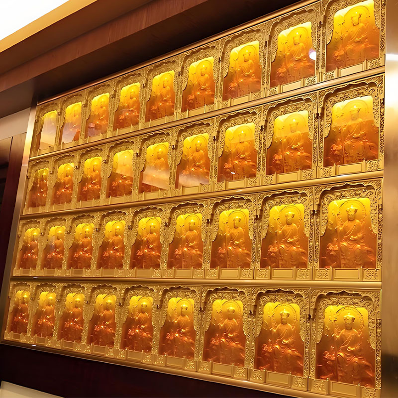 Buddha Alkoven-Wandschrank