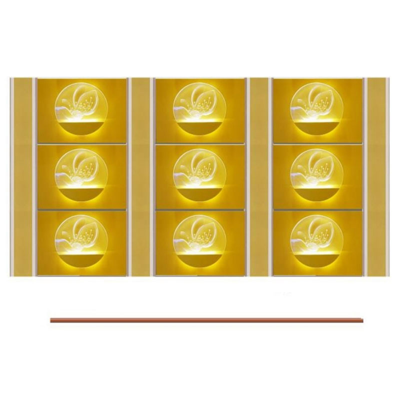 Buddha Alkoven-Wandschrank