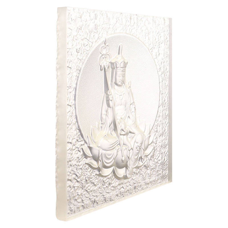 Ksitigarbha Bodhisattva dekorative Liuli-Ziegel