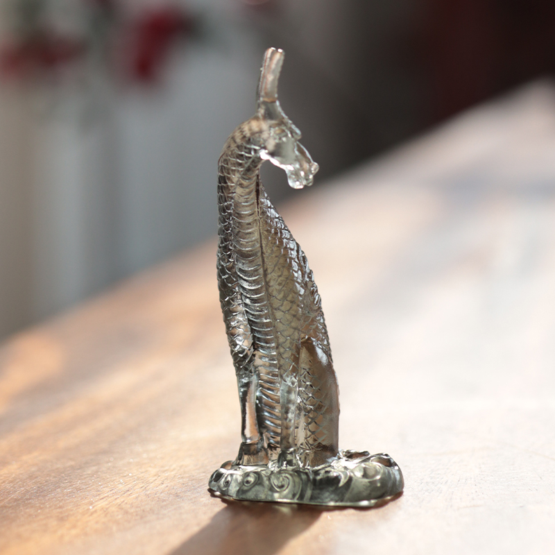 Glas-Kirin-Räucherstäbchenhalter