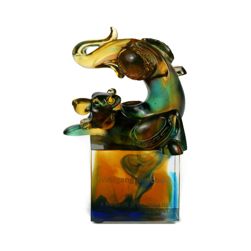 Tigerglas-Kristallsiegel