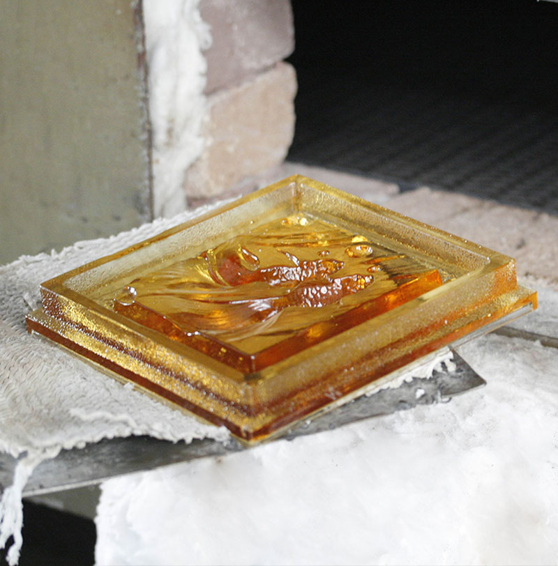 Betreten Sie den Ofen