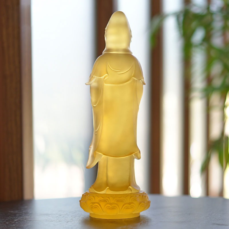 Guanyin Bodhisattva Glasstatue