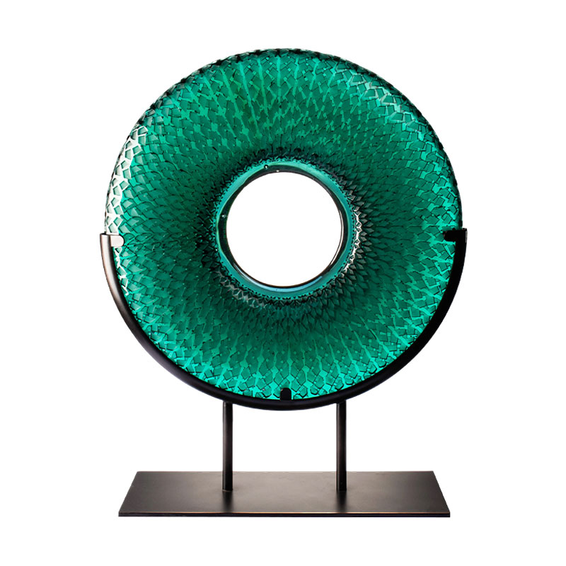 Bambusblatt-Rundscheiben